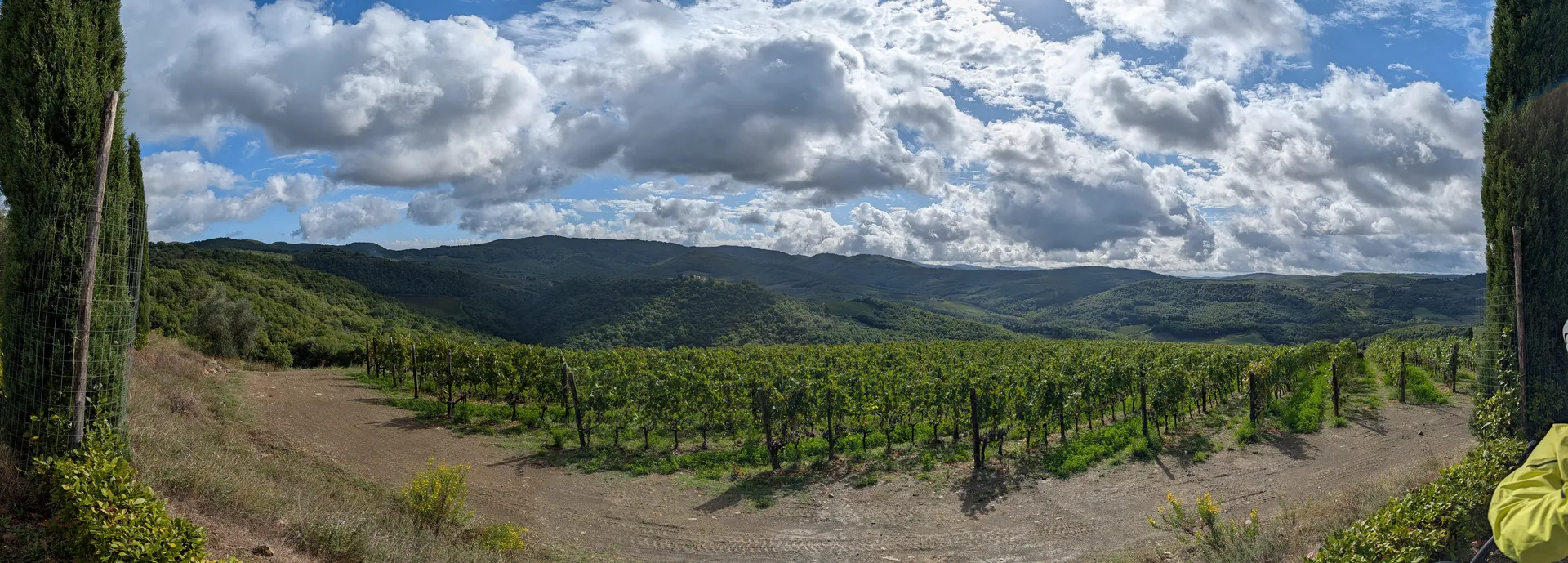 Panorama from Volpaia
